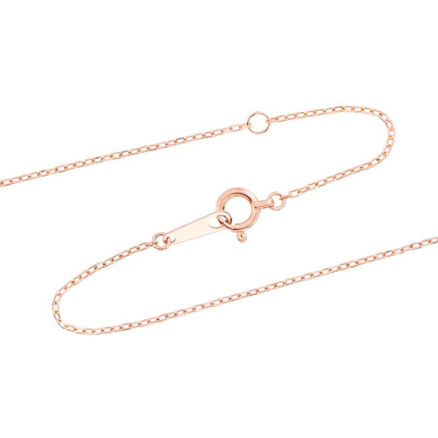 ジュエリーツツミ K10ピンクゴールドダイヤモンドネックレス