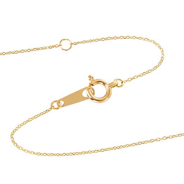 K18イエローゴールドダイヤモンドネックレス 