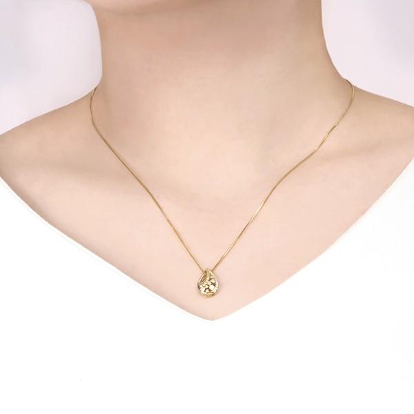 ジュエリーツツミ K18イエローゴールドダイヤモンドネックレス