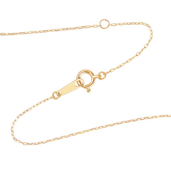 匿名配送 K18イエローゴールドダイヤモンドネックレス 【EIM6962368550】(25300円)