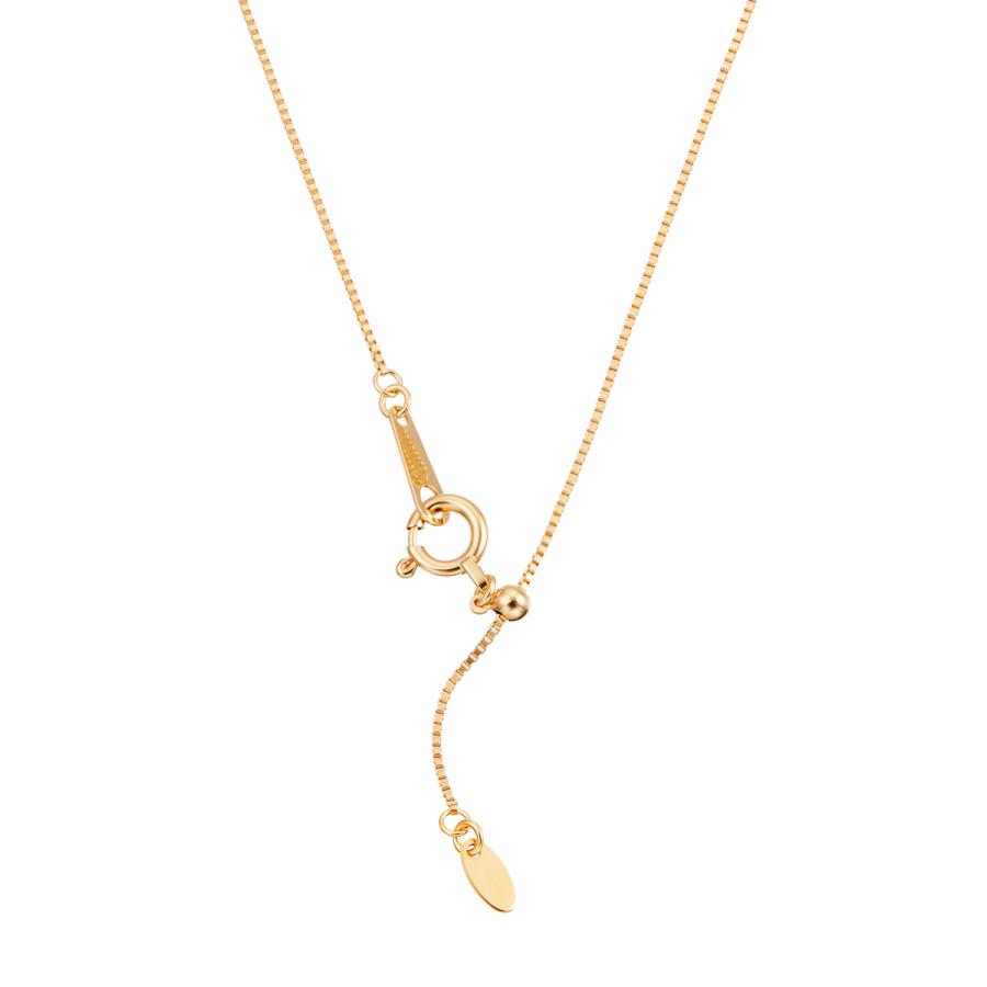 ジュエリーツツミ K18イエローゴールドダイヤモンドネックレス