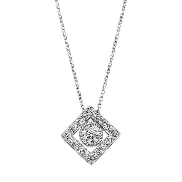 プラチナダイヤモンドネックレス