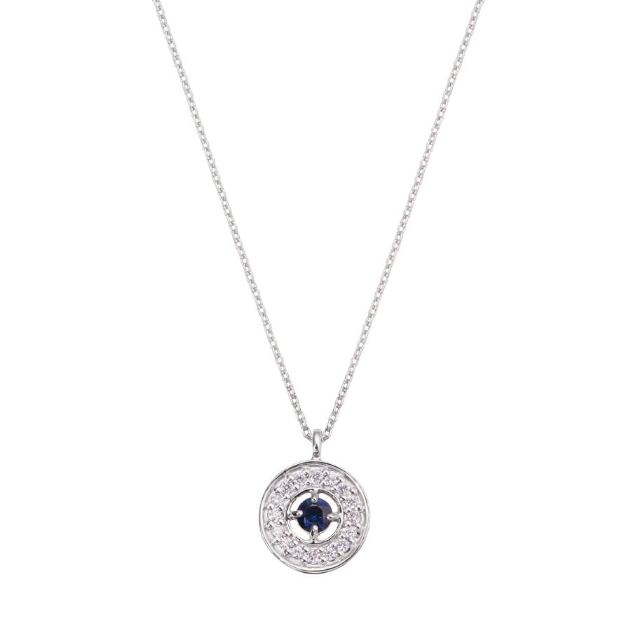 ジュエリーツツミ プラチナサファイアネックレス : ジュエリーツツミ