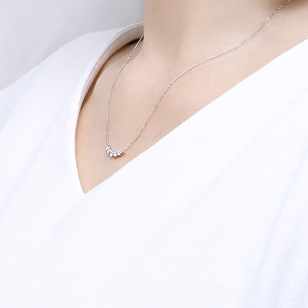 【最終】 プラチナダイヤモンドネックレス 【1031968143】(37500円)