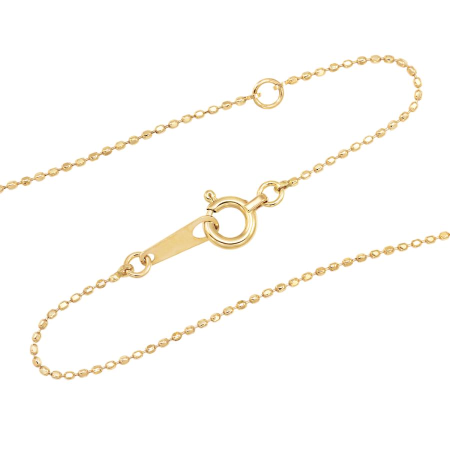 ジュエリーツツミ K10イエローゴールドオパールネックレス