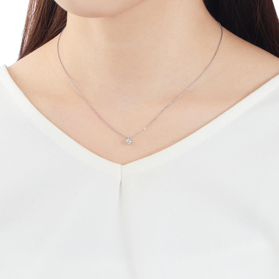 プラチナダイヤモンドネックレス 