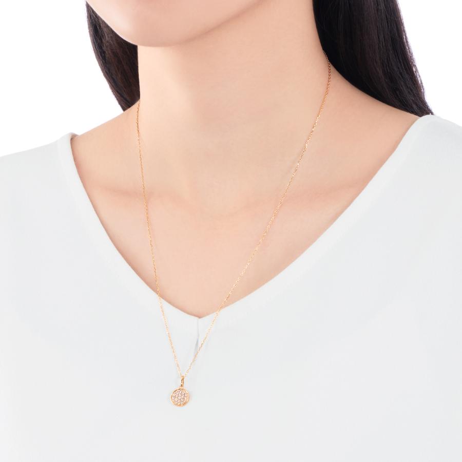 完動品 K18イエローゴールドダイヤモンドネックレス 【TMF9240925229】(33580円)