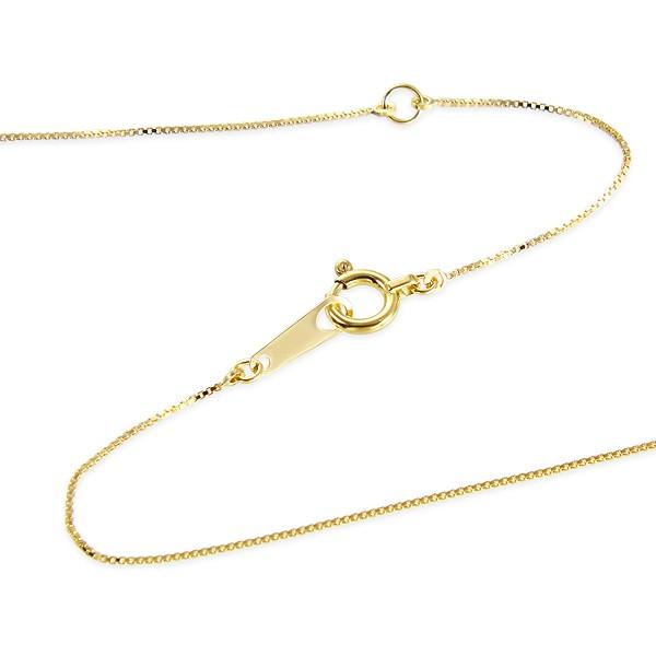 K18イエローゴールドダイヤモンドネックレス 