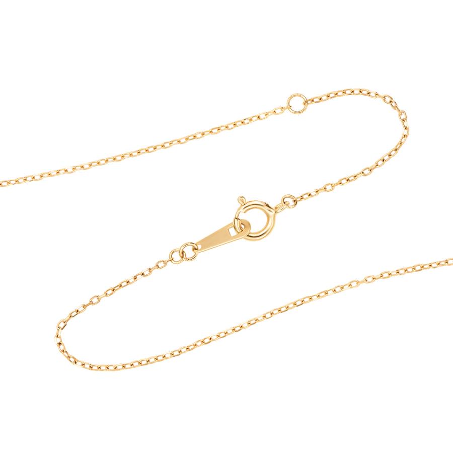 ジュエリーツツミ K10イエローゴールドダイヤモンドネックレス