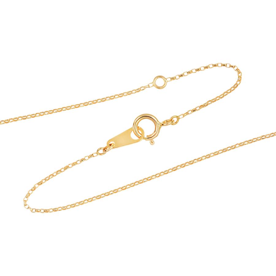 K18イエローゴールドダイヤモンドネックレス 