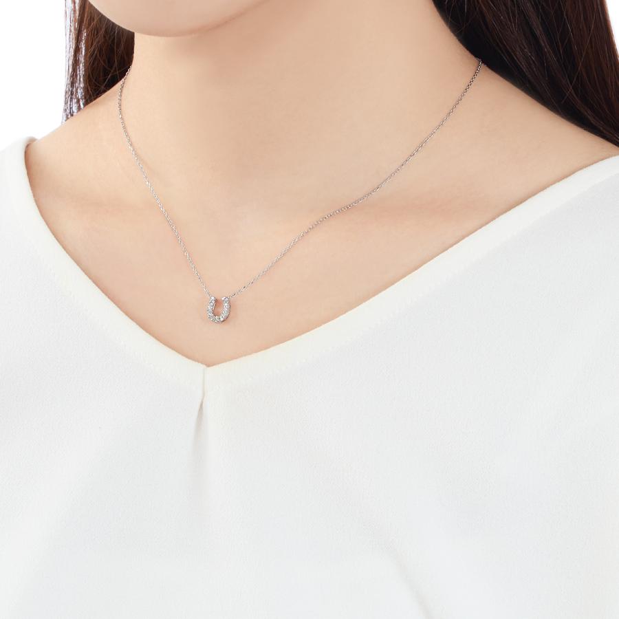 TSUTSUMI K10ホワイトゴールドダイヤモンドネックレス K10ホワイトゴールドダイヤモンドネックレス(RPN103-001