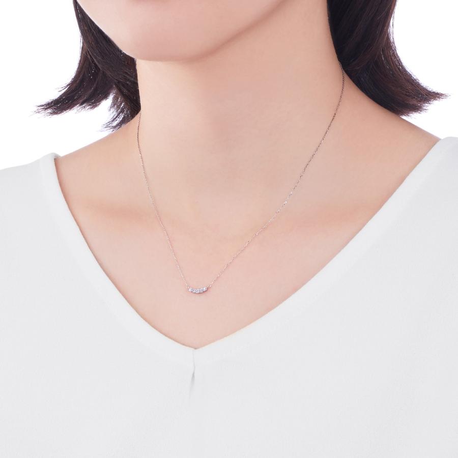 【値段交渉可：送料込】 プラチナダイヤモンドネックレス 【5580852479】(20280円)