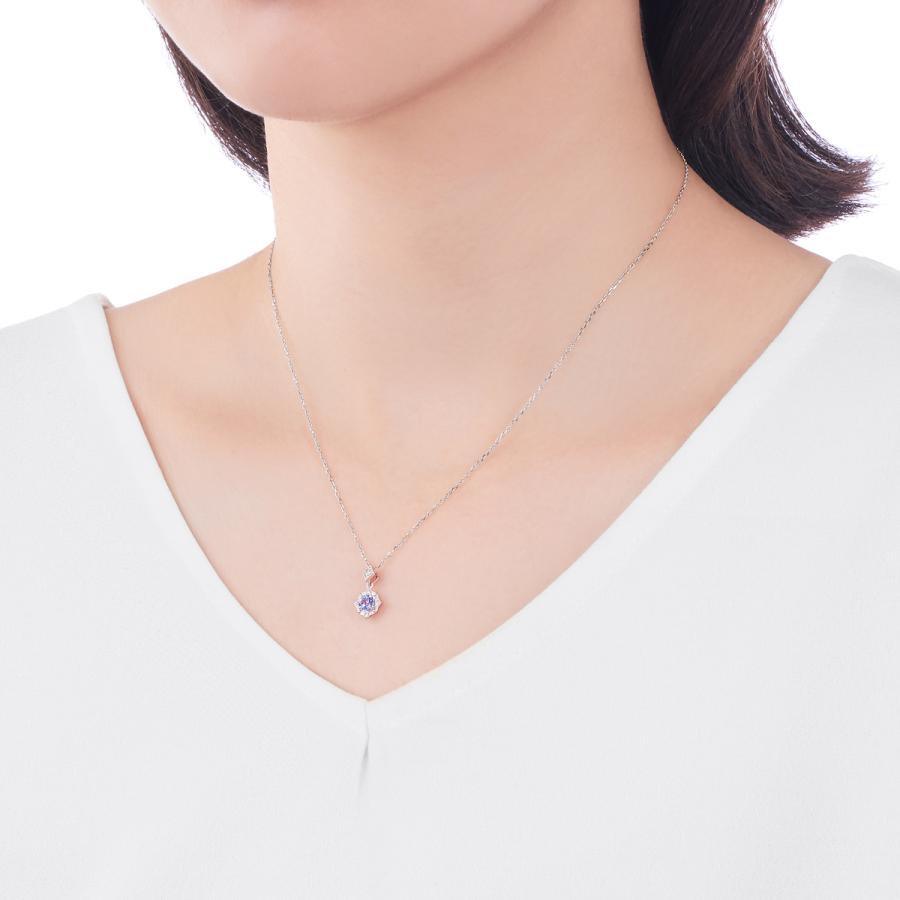 ジュエリーツツミ ツツミ タンザナイト ネックレス K10 K10イエローゴールドタンザナイトネックレス(RPN615-002