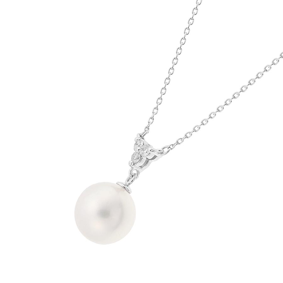 プラチナアコヤ真珠ネックレス（7.5mm） 5mm