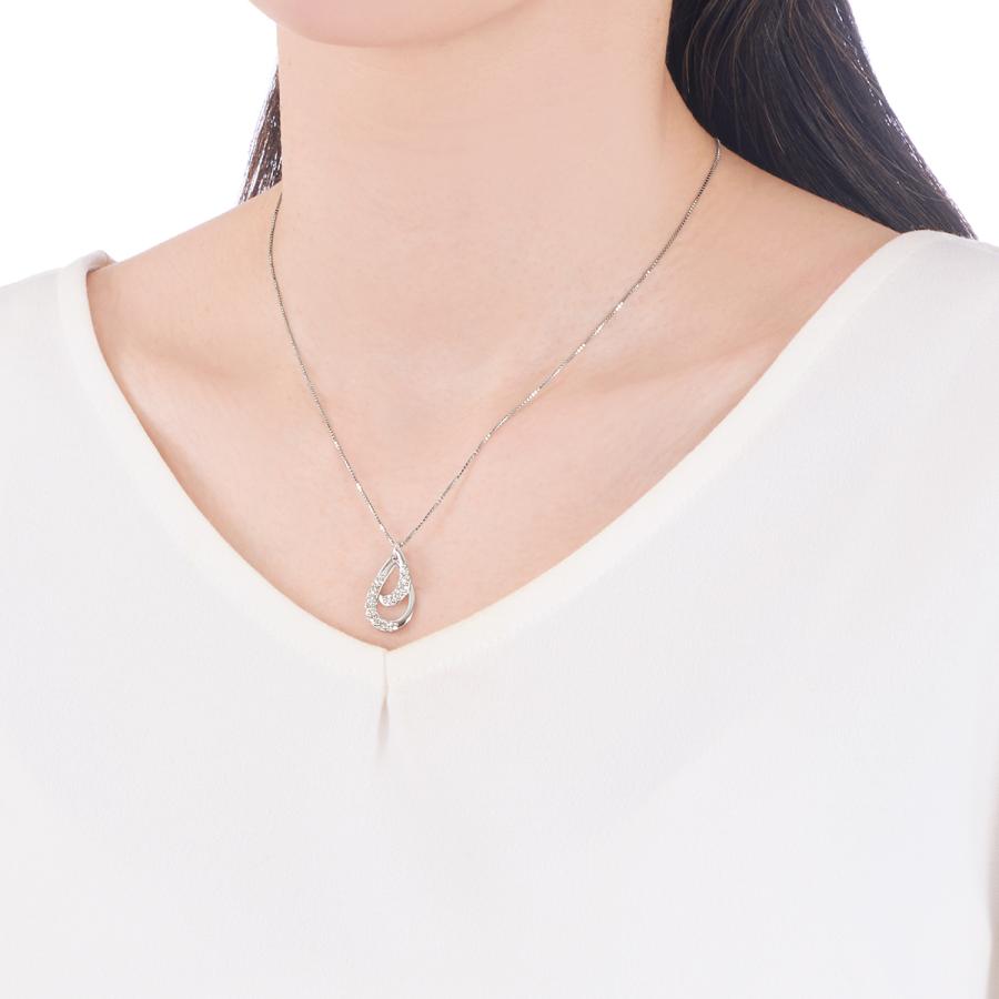 「人气商品」 プラチナダイヤモンドネックレス 【BCD1395211101】(50700円)