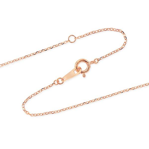 ジュエリーツツミ K10ピンクゴールドダイヤモンドネックレス