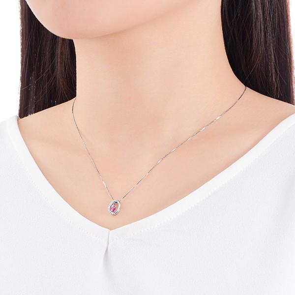 【希少】 プラチナルビーネックレス 【ZYX7512669786】(27300円)
