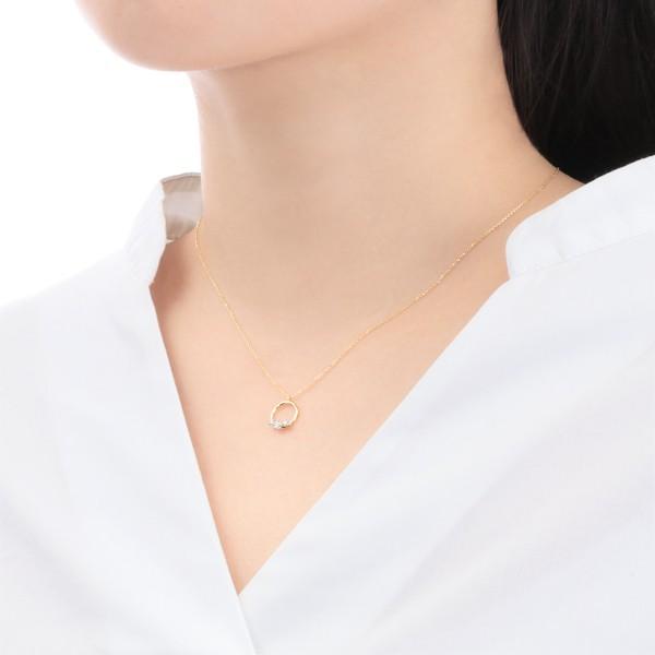 ジュエリーツツミ K18イエローゴールド/プラチナダイヤモンド