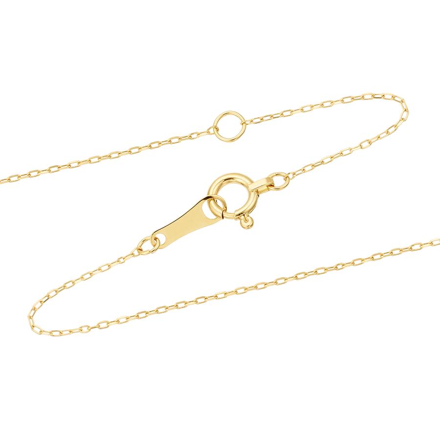 ジュエリーツツミ K10イエローゴールドダイヤモンドネックレス