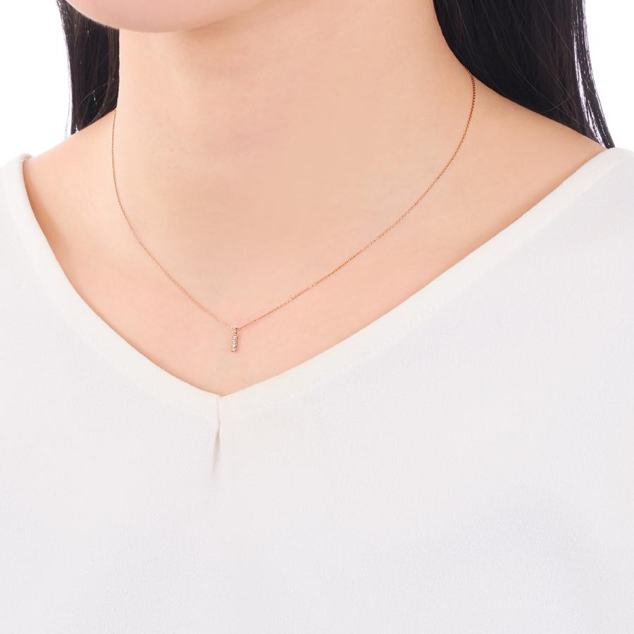 ツツミ　Tsutsumi ペンダントネックレス　k10ピンクゴールドダイヤモンド K10ピンクゴールドダイヤモンドネックレス(RPN059-001)|TSUTSUMI