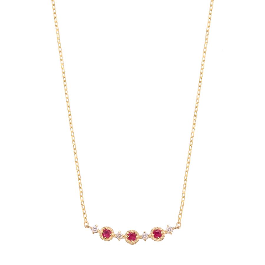 ルパン K10イエローゴールドルビーネックレス K10イエローゴールドルビーネックレス(RPN926)|TSUTSUMI（ジュエリー