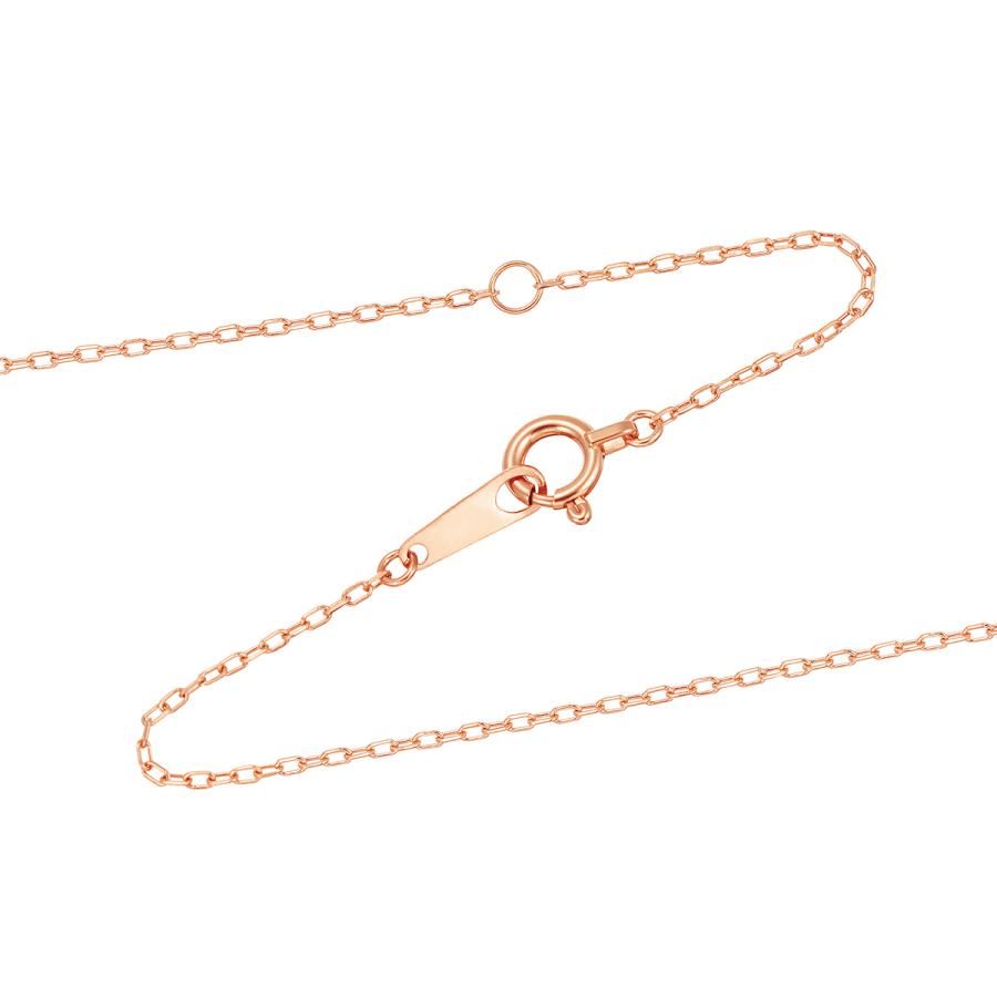 ジュエリーツツミ K10ピンクゴールドダイヤモンドネックレス