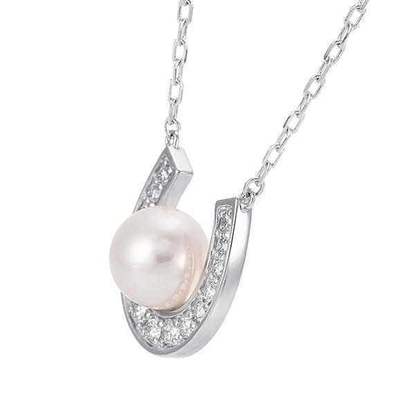 ジュエリーツツミ プラチナアコヤ真珠ネックレス（6mm） : ジュエリー