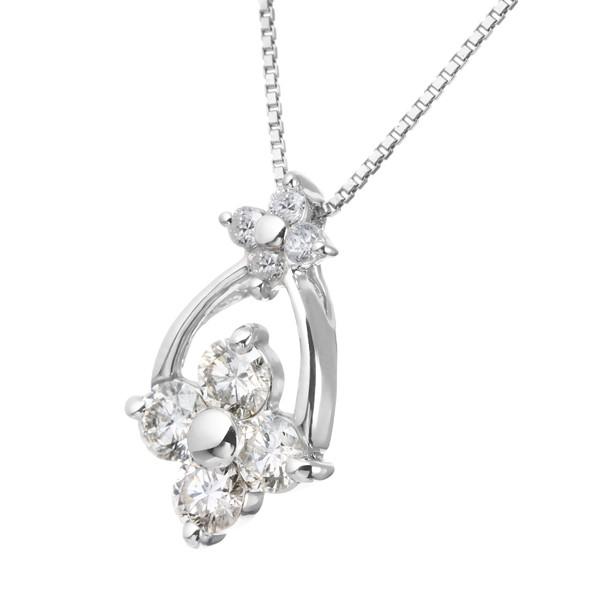 [即日発送] プラチナダイヤモンドネックレス 【1122494707】(40790円)