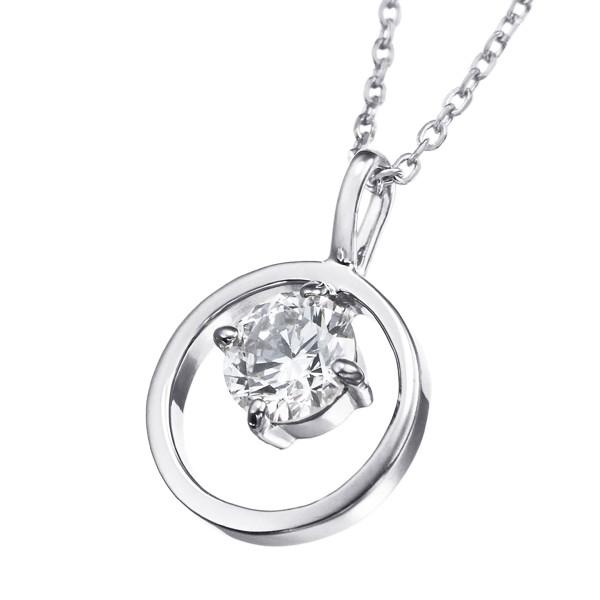 【新品 送料込み】 プラチナダイヤモンドネックレス 【Q7567681133】(27500円)