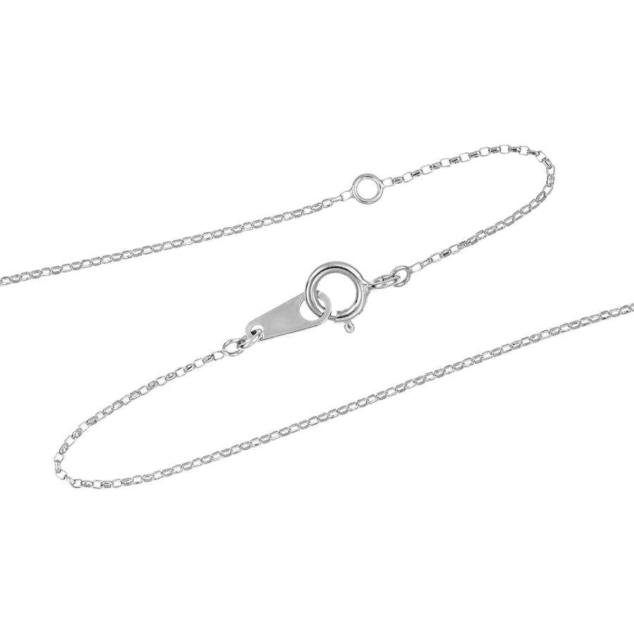 ジュエリーツツミ K18ホワイトゴールドダイヤモンドネックレス