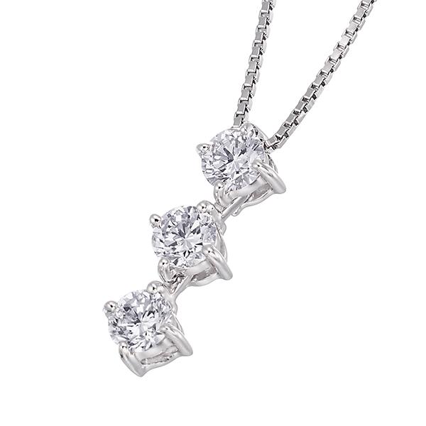 ジュエリーツツミ プラチナダイヤモンドネックレス : ジュエリー ジュエリーツツミ プラチナダイヤモンドネックレス : ジュエリー