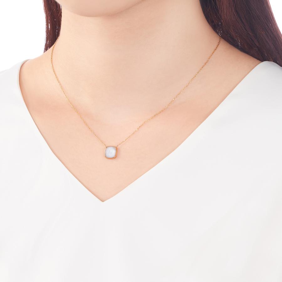 ジュエリーツツミK10ゴールド オパール ネックレス K10イエローゴールドオパールネックレス(RPN309-002)|TSUTSUMI