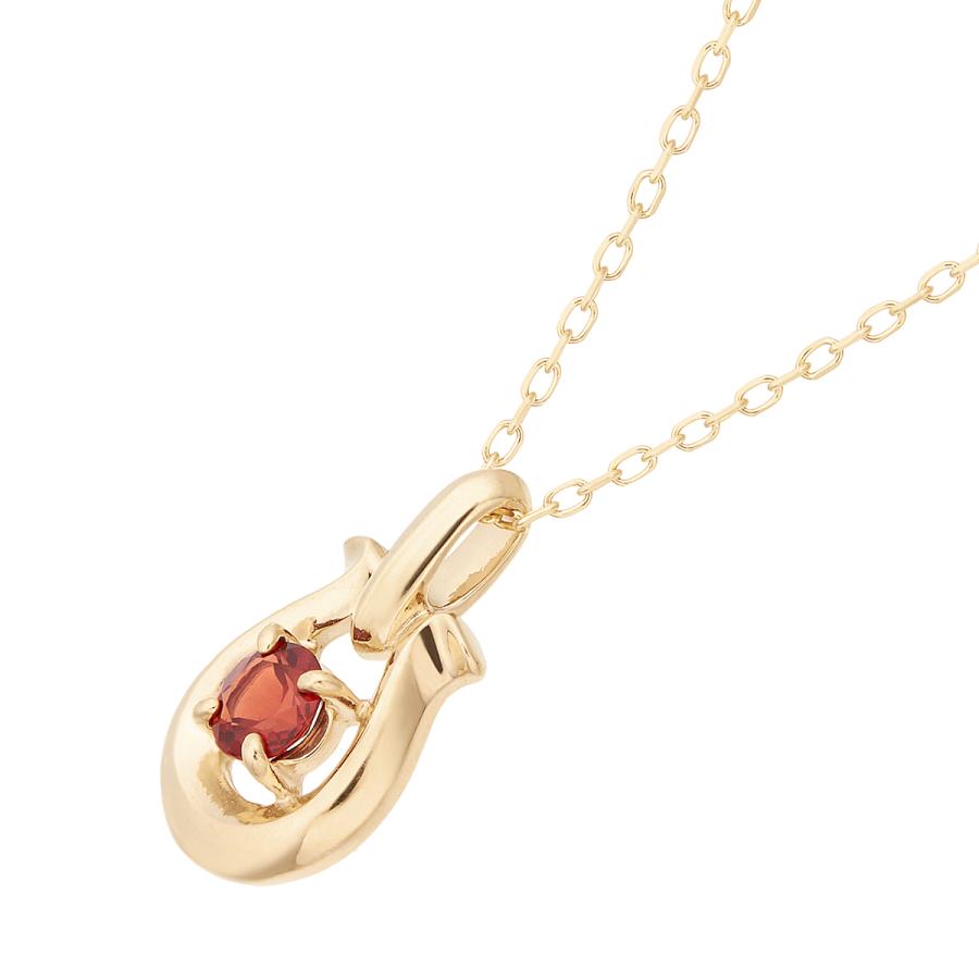 ジュエリーツツミ K10イエローゴールドアルマンダインガーネット