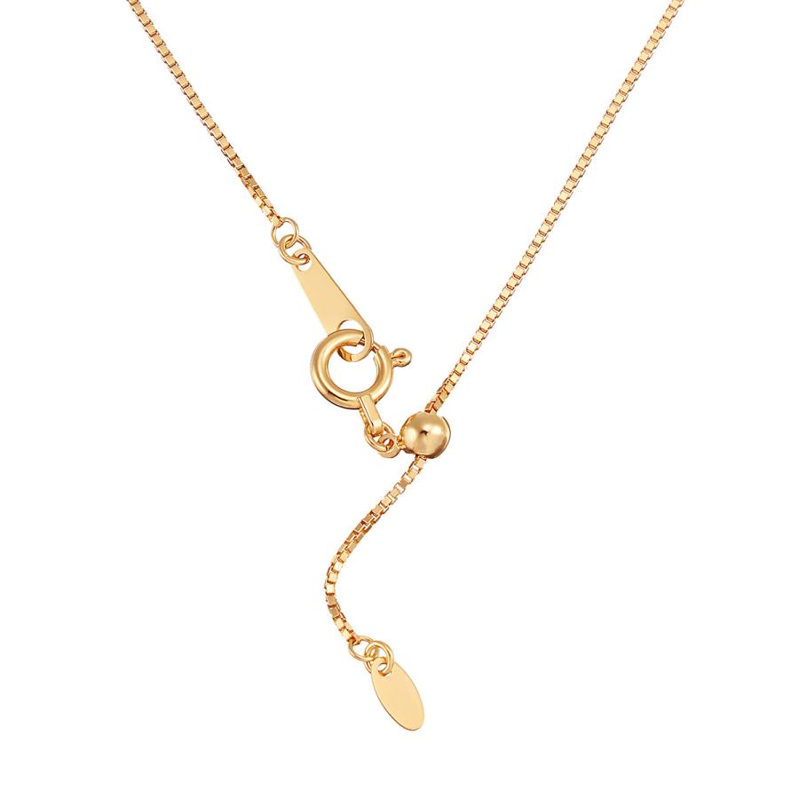 秋冬の主役◎ K18イエローゴールドダイヤモンドネックレス 【1452993860】(52800円)