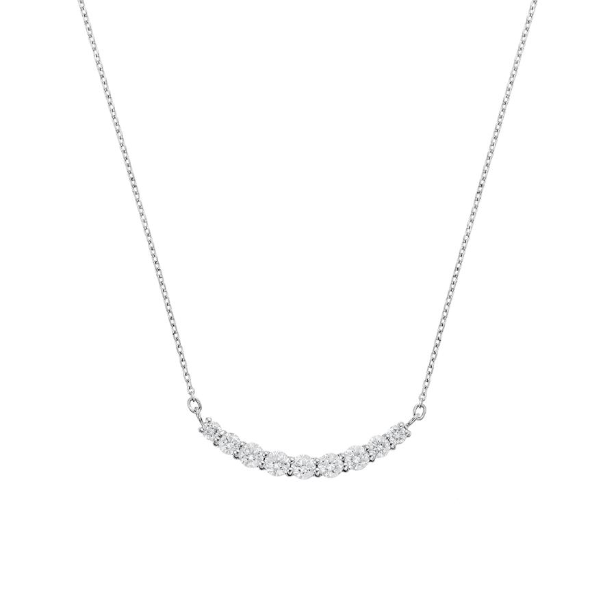 プラチナダイヤモンドネックレス