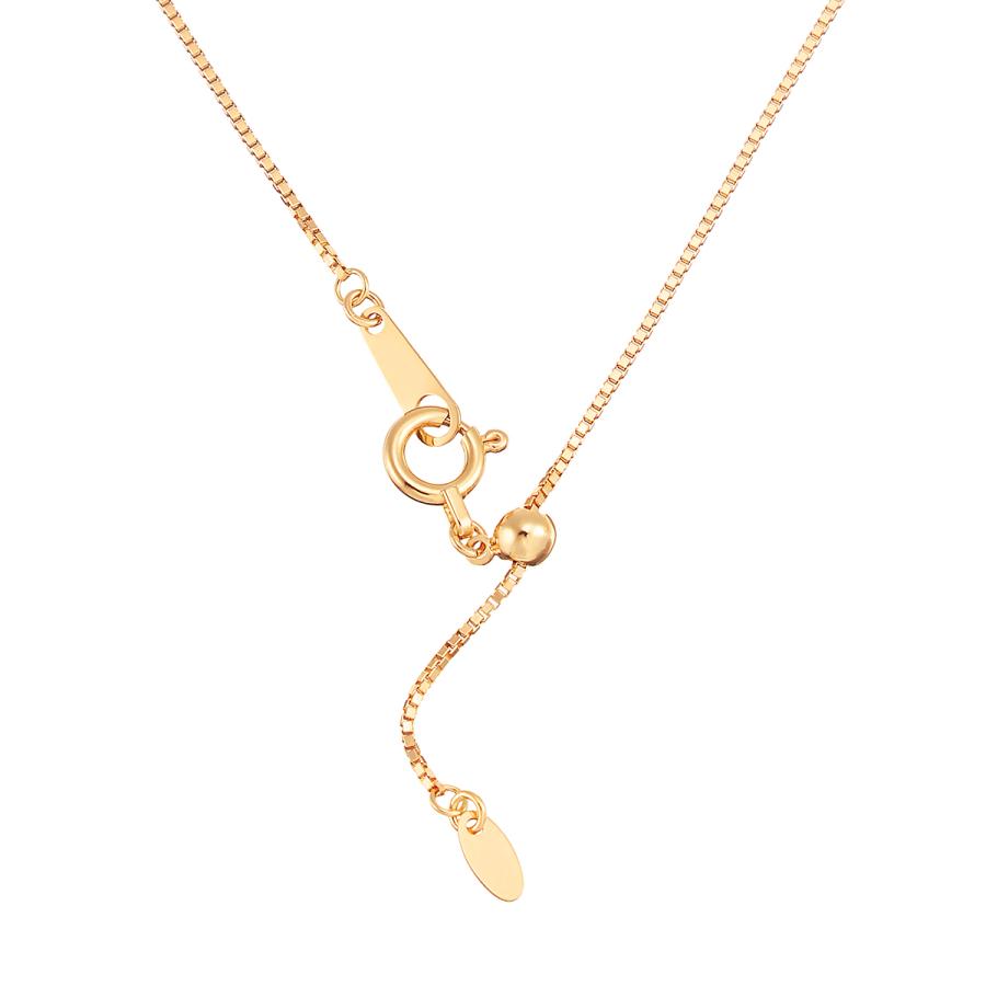 《送料込》 K18イエローゴールドダイヤモンドネックレス 【9122475645】(33150円)