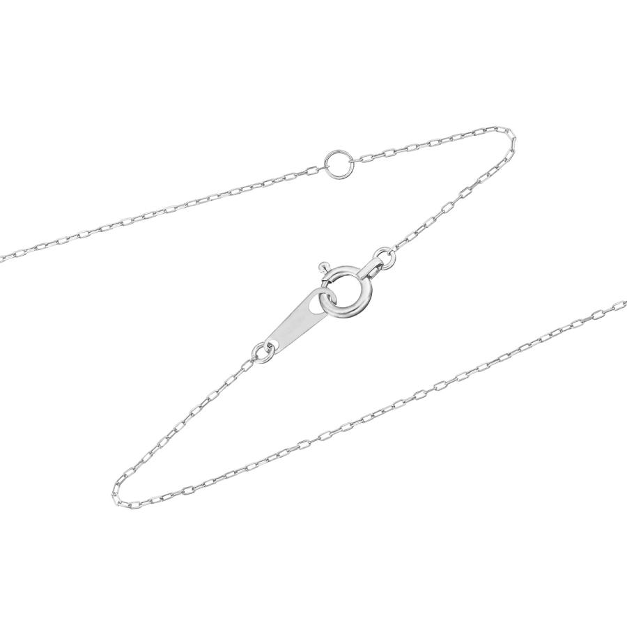 ジュエリーツツミ K10ホワイトゴールドダイヤモンドネックレス