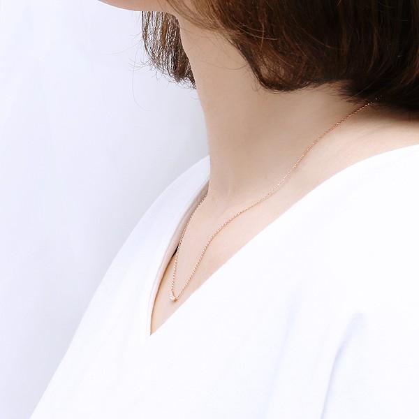 正規品 K18ピンクゴールドダイヤモンドネックレス 【2389665213】(15000円)