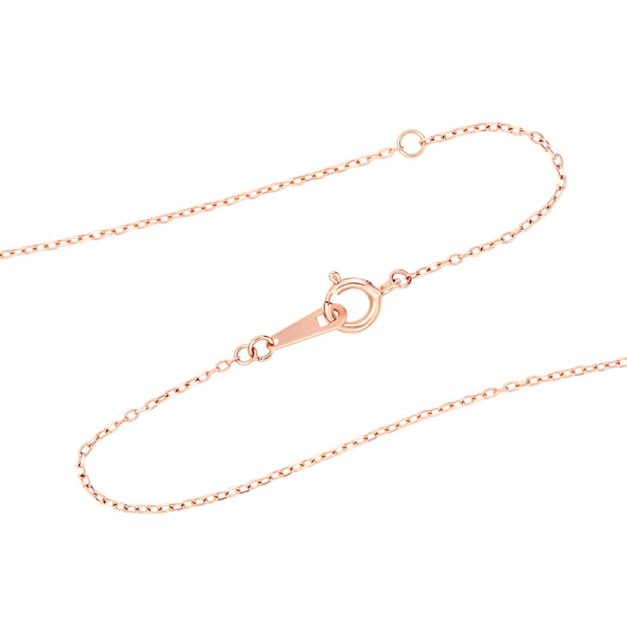 ジュエリーツツミ K10ピンクゴールドダイヤモンドネックレス