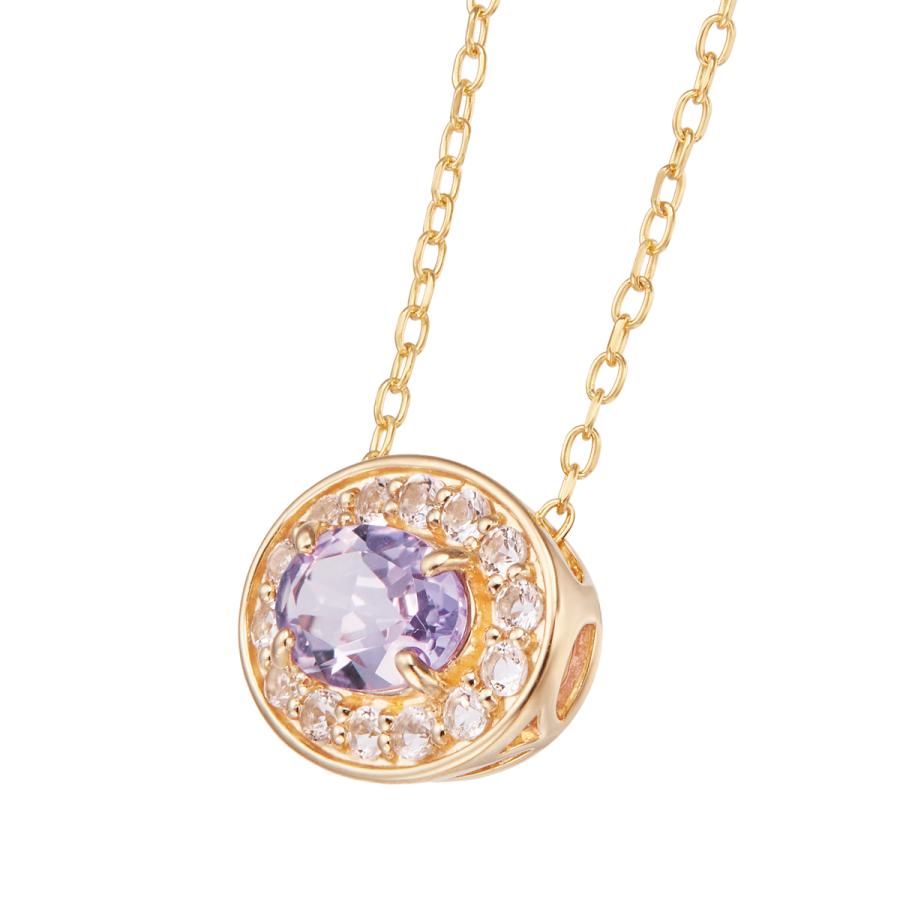 ジュエリーツツミ K10イエローゴールドライトアメシスト