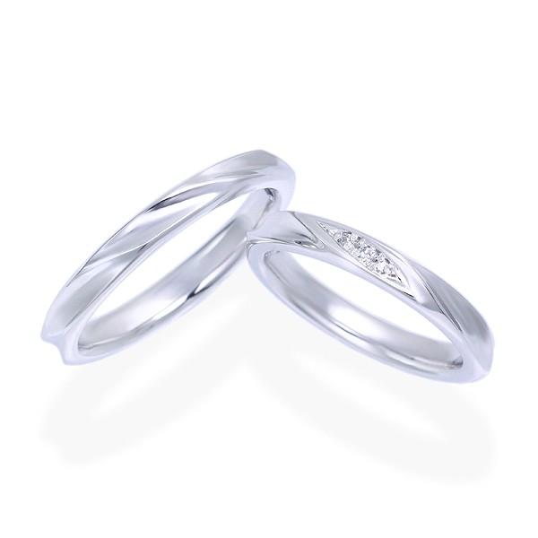 【24時間以内発送】 プラチナマリッジリング 【AAA1824488515】(66300円)