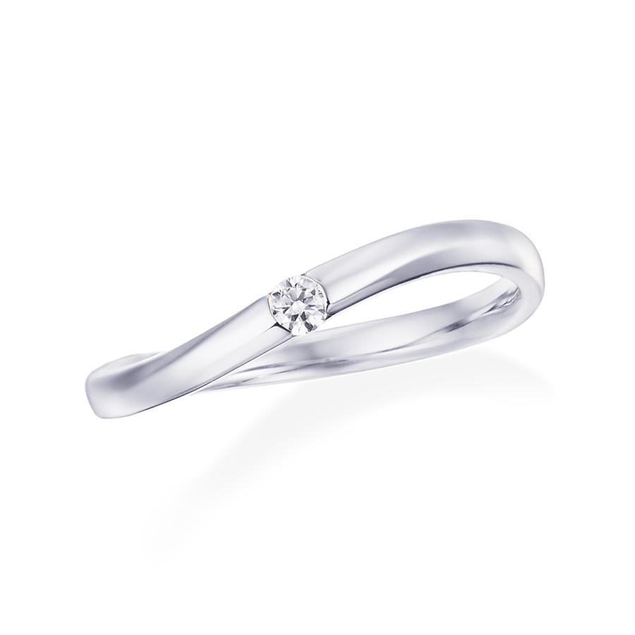 TSUTSUMI　プラチナマリッジリングとラバーズ・シーン ネックレス Platinum Jewelry Collection(プラチナジュエリーコレクション