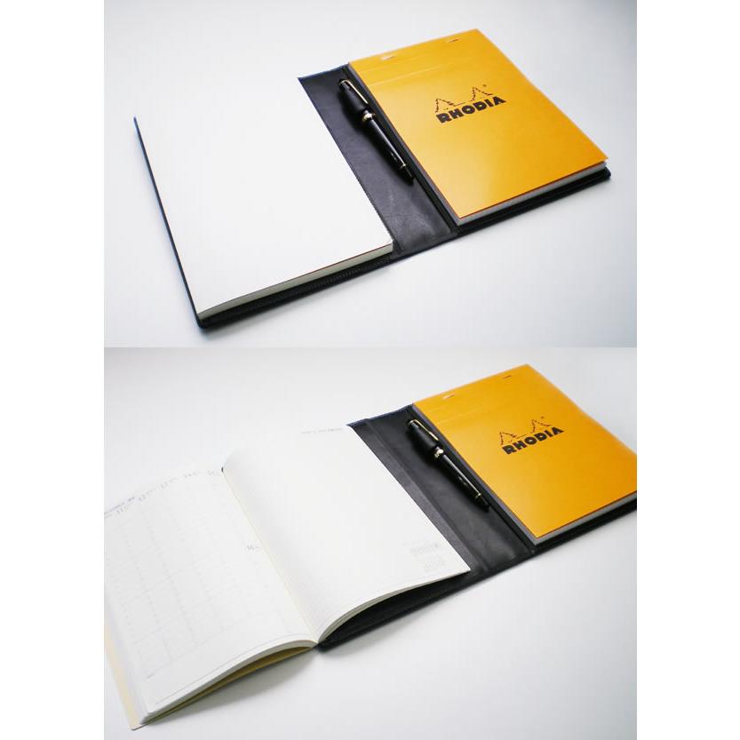 【纏め売】ロディアノートNo.16　40冊セット ロディア 16 カバー ロディアNO.16用 本革メモカバー【栃木レザー