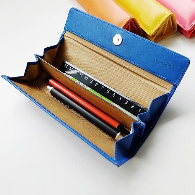 開ければ、まるでペントレイ】三角 ペンケース【ヴァリアスカラー