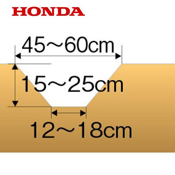 ホンダ（HONDA） FU600用 ブルー溝浚器（尾輪付） : HTSショップ