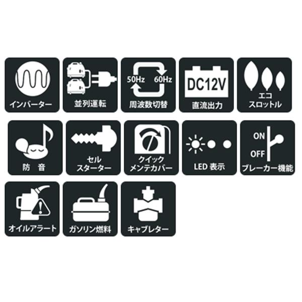 ホンダ（HONDA） 発電機 EU28is （車輪あり） エンジンオイル入 店頭