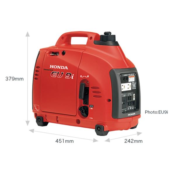 美品　ホンダ　EU9i entry 900W ホンダ（HONDA） 発電機 EU9i entry エンジンオイル入 ※災害対応品