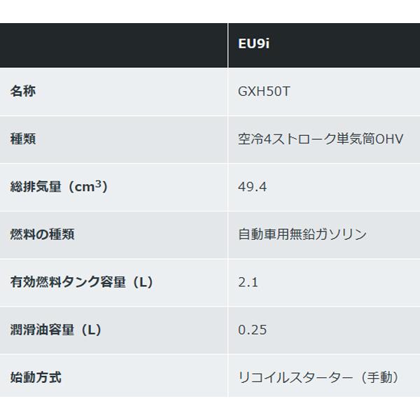 ホンダ（HONDA） 発電機 EU9i エンジンオイル入 ※災害対応品※ : HTS
