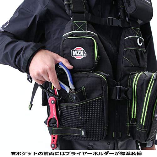 mazume MZX タイドマニア ライフジャケット MZXLJ-089-01 ブラック×ライム フリー ブラック×ライム MZXLJ フリー