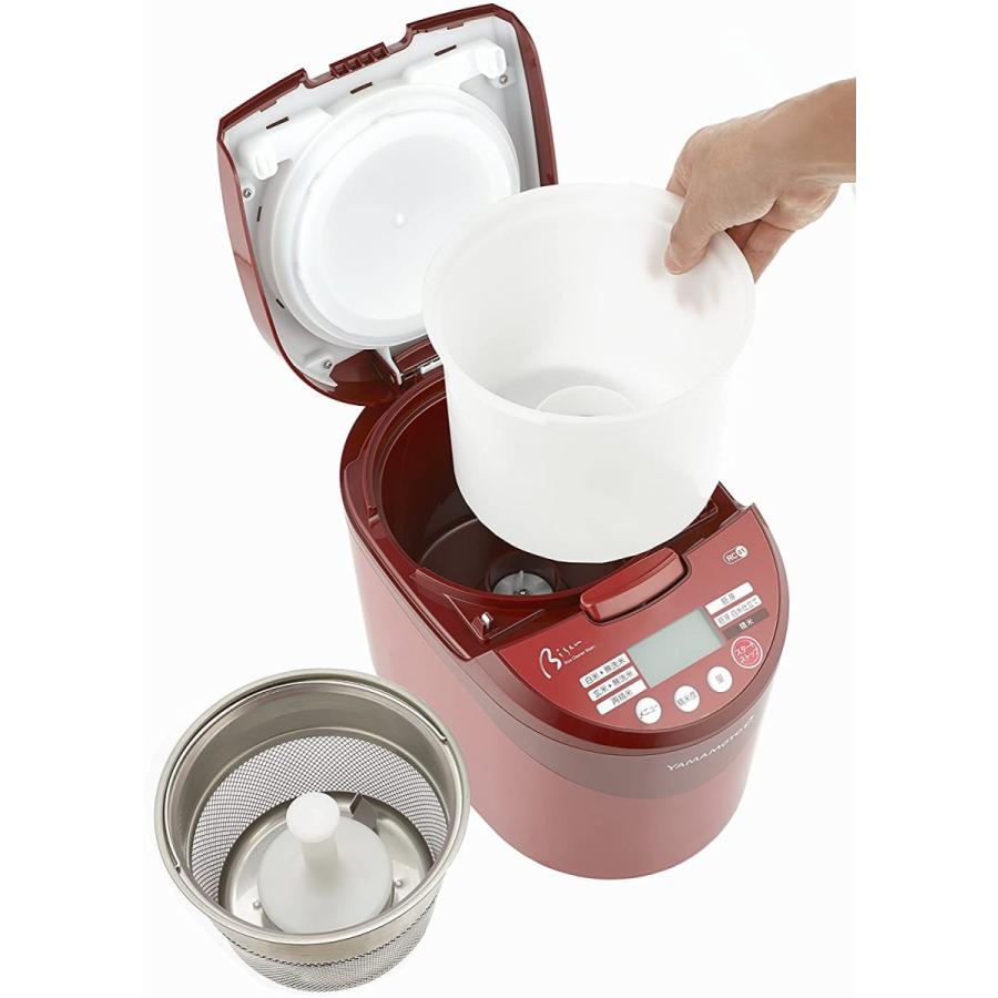 山本電気 精米機 ライスクリーナー Bisen RC41レッド YE-RC41R|tt-stor|12